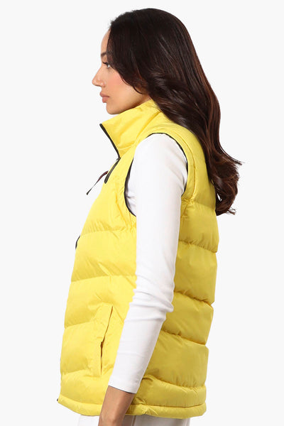 Canada Weather Gear Solid Bubble Vest - Yellow - Womens Vests - Fairweather