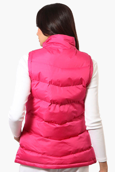 Canada Weather Gear Solid Bubble Vest - Pink - Womens Vests - Fairweather