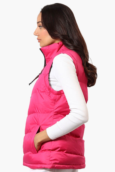 Canada Weather Gear Solid Bubble Vest - Pink - Womens Vests - Fairweather