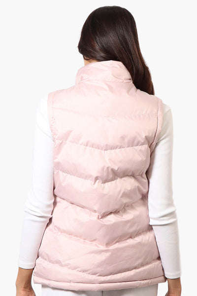 Canada Weather Gear Solid Bubble Vest - Blush - Womens Vests - Fairweather