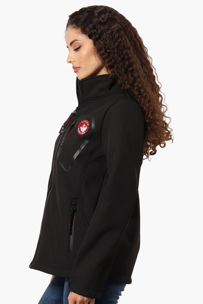 Canada Weather Gear Fleece Lined Zip Pocket Lightweight Jacket - Black - Womens Lightweight Jackets - Fairweather