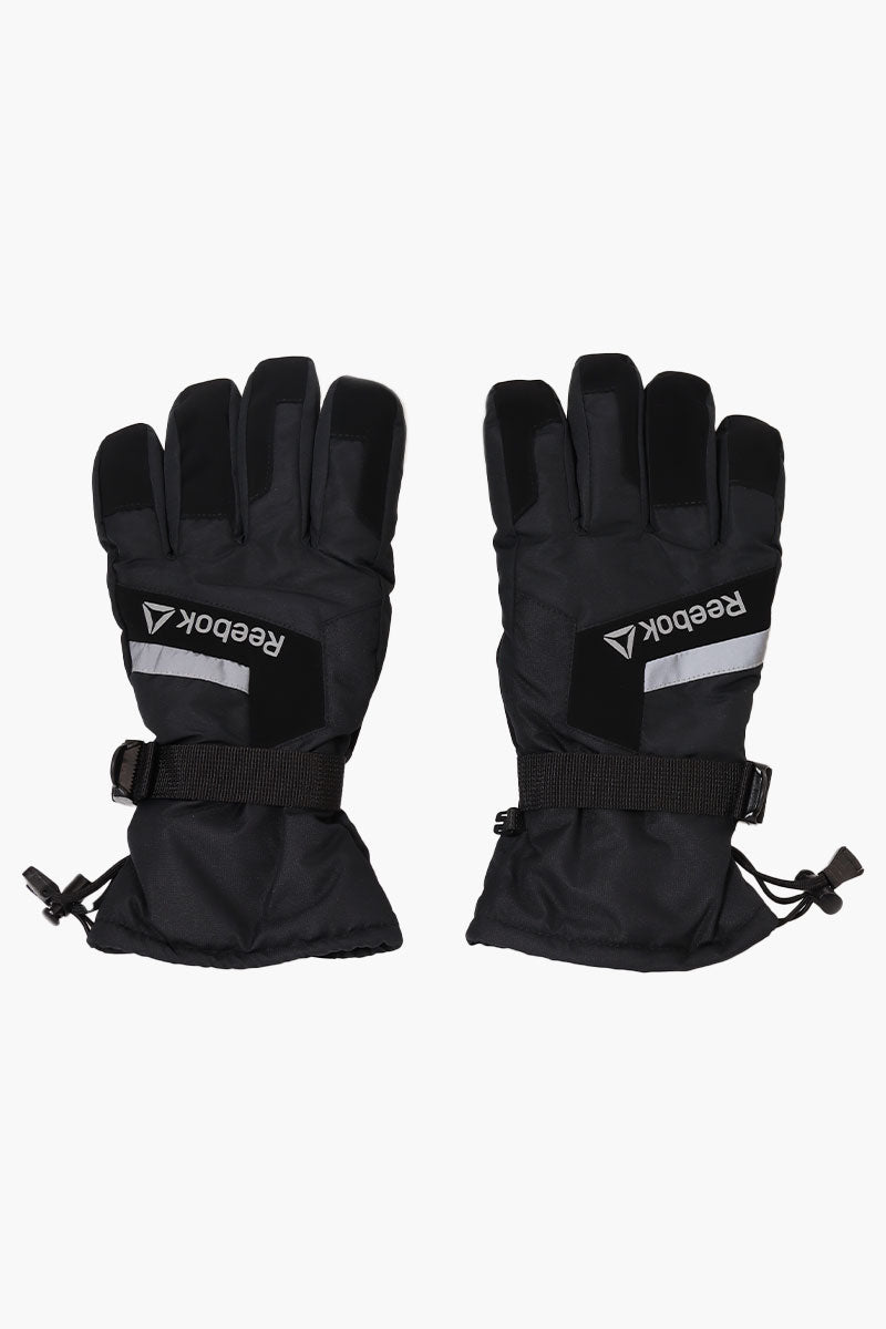 Reebok Touch Screen Ski Gloves - Black - Womens Gloves - Fairweather