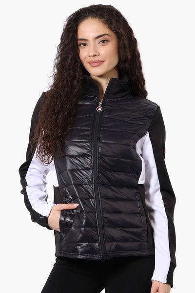 Canada Weather Gear Nylon Puffer Lightweight Jacket - Black - Womens Lightweight Jackets - Fairweather