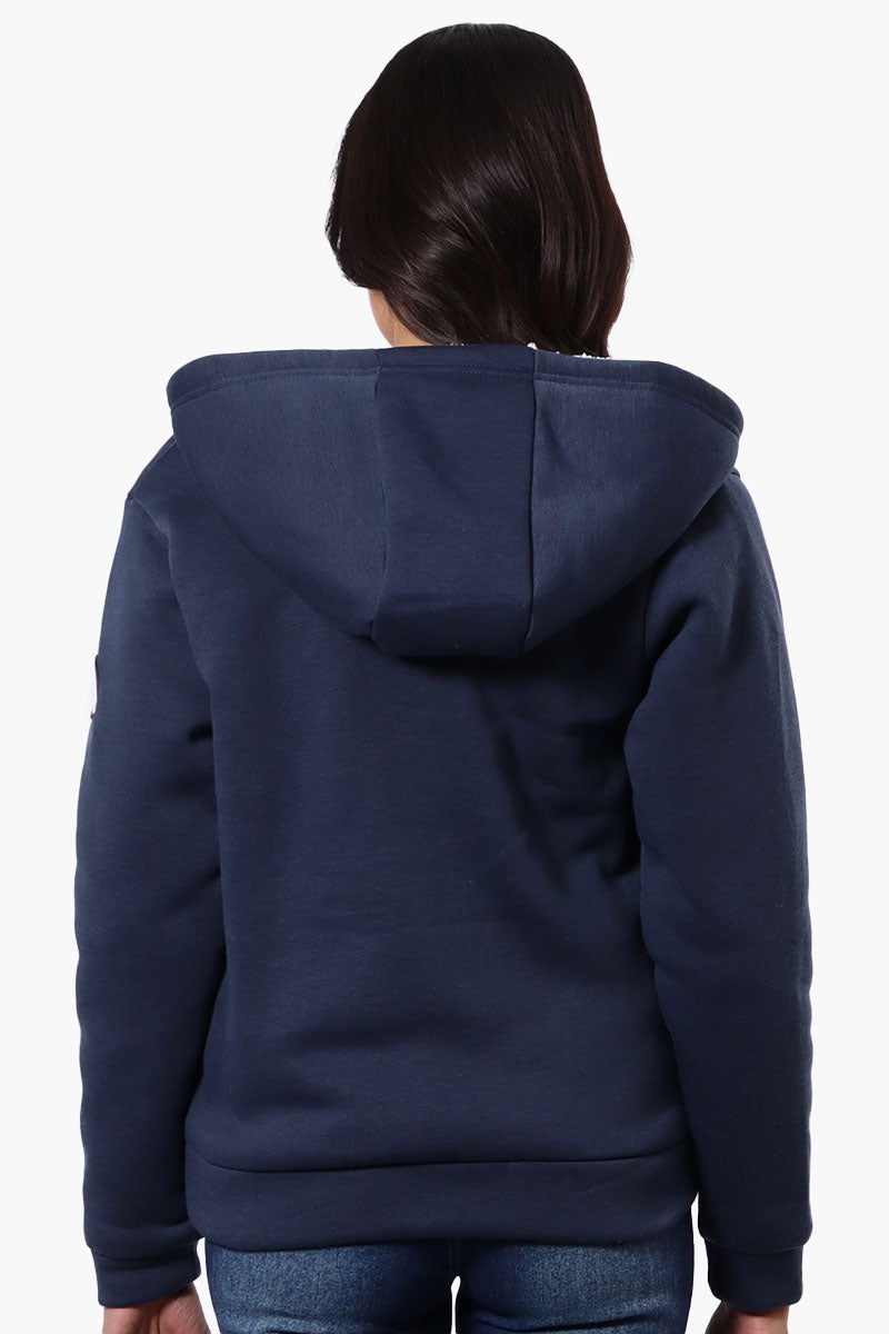 Canada Weather Gear Fleece Lined Zip Up Hoodie - Navy - Womens Hoodies & Sweatshirts - Fairweather