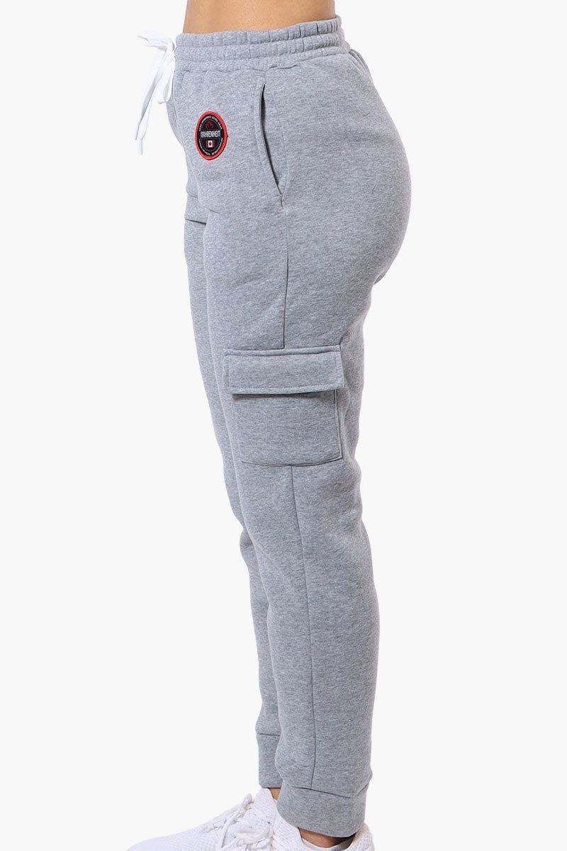 Fahrenheit Tie Waist Cargo Joggers - Grey - Womens Joggers & Sweatpants - Fairweather