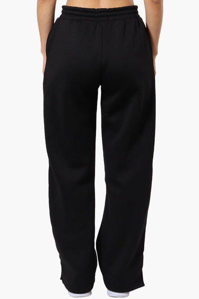 Fahrenheit Tie Waist Basic Sweatpants - Black - Womens Joggers & Sweatpants - Fairweather