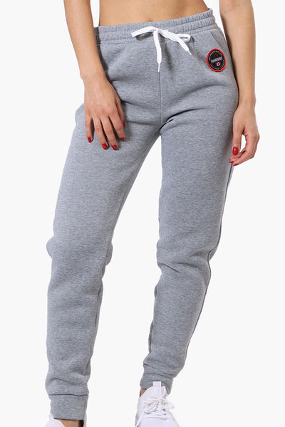 Fahrenheit Tie Waist Side Piping Joggers - Grey - Womens Joggers & Sweatpants - Fairweather