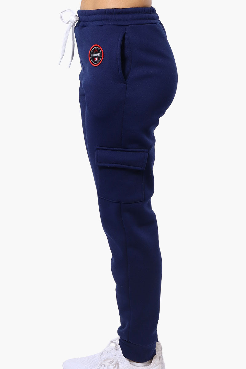 Fahrenheit Tie Waist Cargo Joggers - Navy - Womens Joggers & Sweatpants - Fairweather