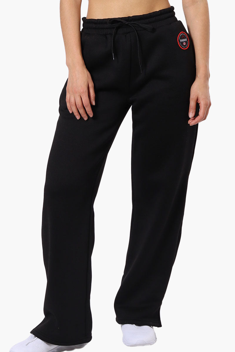 Fahrenheit Tie Waist Basic Sweatpants - Black - Womens Joggers & Sweatpants - Fairweather