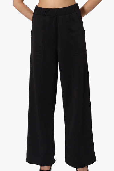 Costa Blanca Wide Leg Pants - Black - Womens Pants - Fairweather