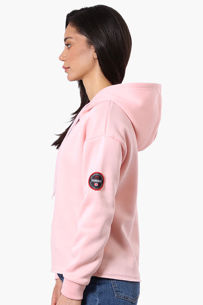 Fahrenheit Solid Basic Hoodie - Pink - Womens Hoodies & Sweatshirts - Fairweather