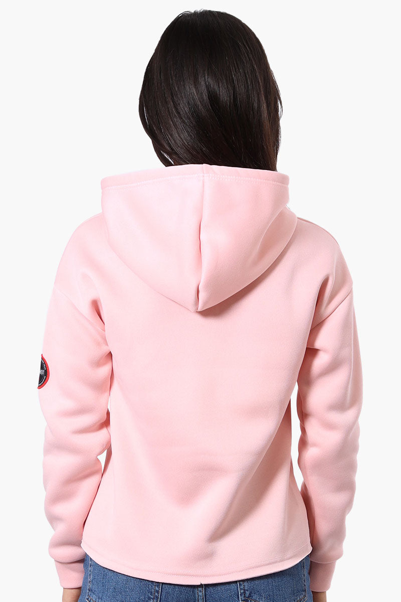 Fahrenheit Solid Basic Hoodie - Pink - Womens Hoodies & Sweatshirts - Fairweather