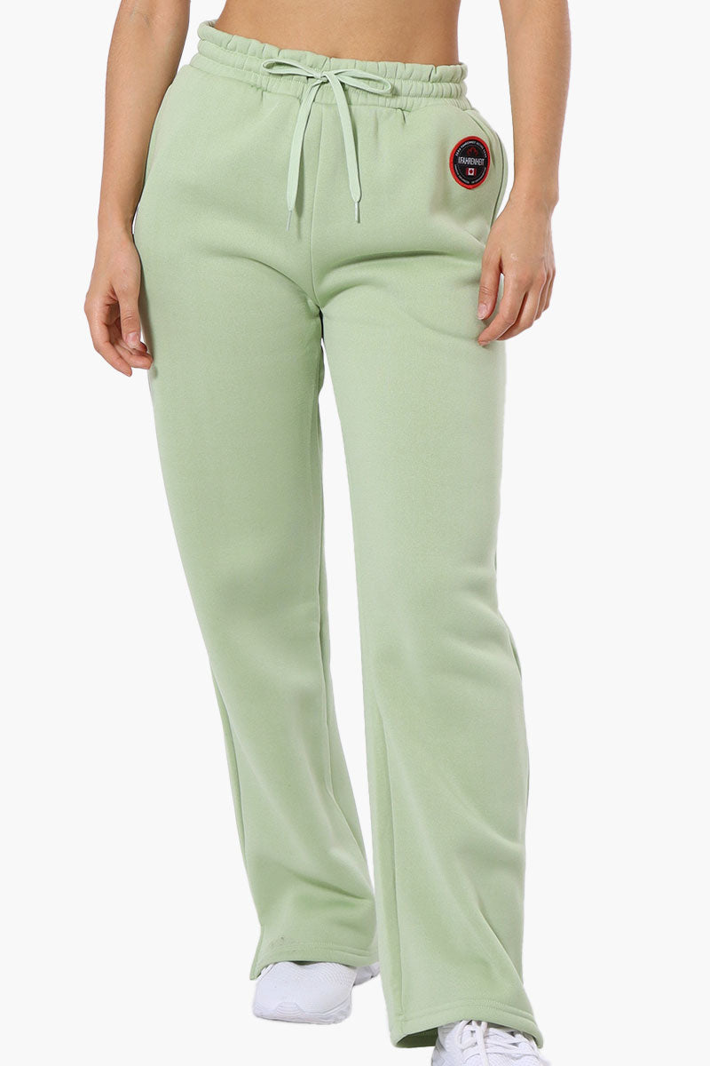 Fahrenheit Tie Waist Basic Sweatpants - Green - Womens Joggers & Sweatpants - Fairweather