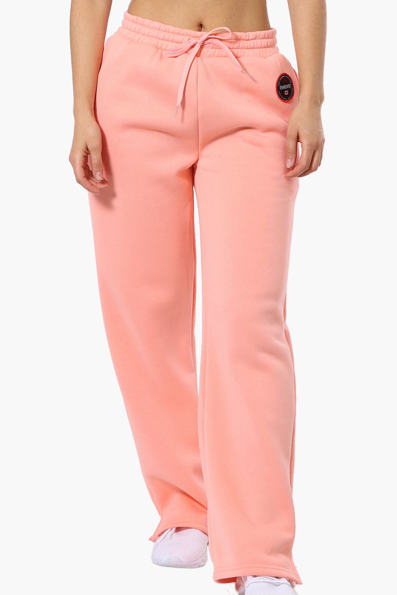 Fahrenheit Tie Waist Basic Sweatpants - Pink - Womens Joggers & Sweatpants - Fairweather