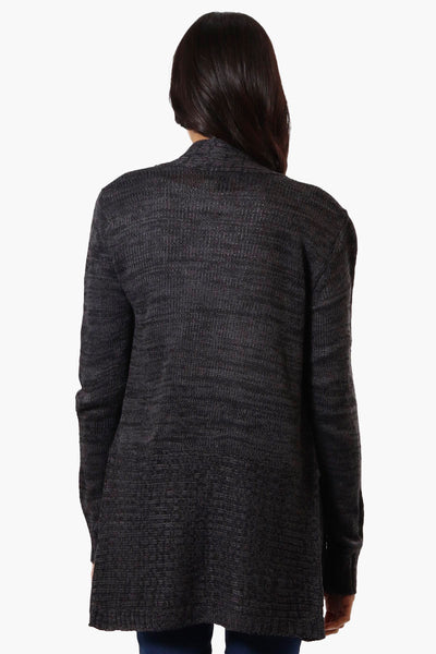 International INC Company Knit Open Wrap Cardigan - Black - Womens Cardigans - Fairweather