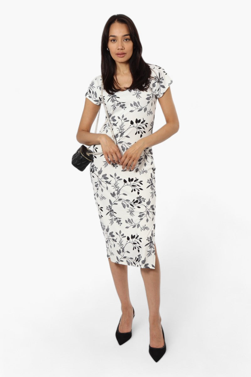 Inc black and white dress hotsell