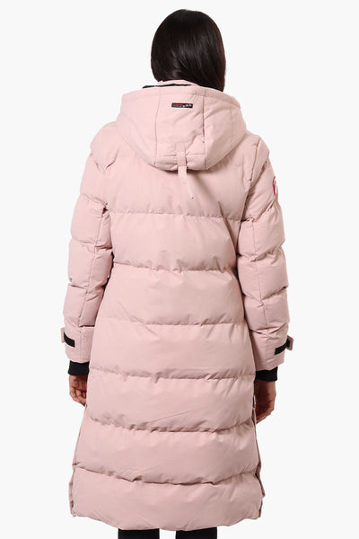 Canada Weather Gear Long Puffer Parka Jacket - Blush - Womens Parka Jackets - Fairweather