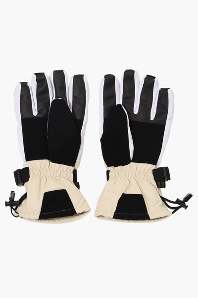 Reebok Touch Screen Ski Gloves - White - Womens Gloves - Fairweather