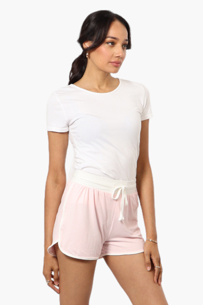 Mikk Basic Solid Dolphin Shorts - Blush - Womens Shorts & Capris - Fairweather