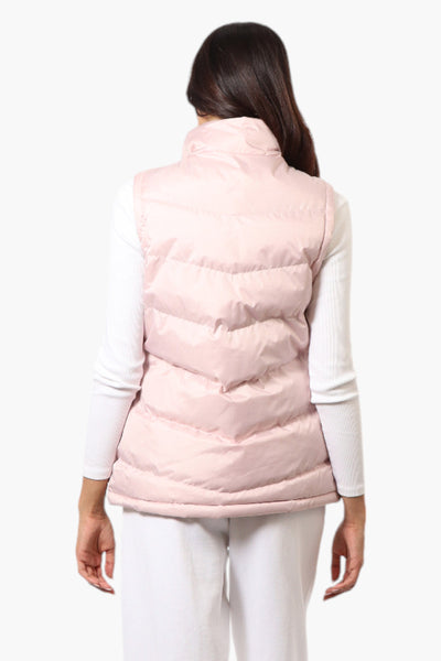 Canada Weather Gear Solid Bubble Vest - Blush - Womens Vests - Fairweather