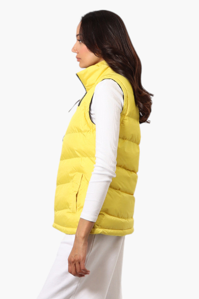 Canada Weather Gear Solid Bubble Vest - Yellow - Womens Vests - Fairweather