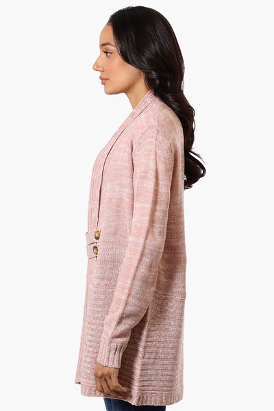 International INC Company Knit Open Wrap Cardigan - Pink - Womens Cardigans - Fairweather