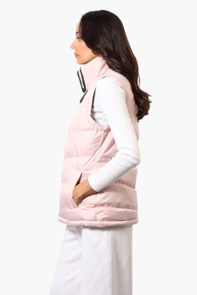 Canada Weather Gear Solid Bubble Vest - Blush - Womens Vests - Fairweather