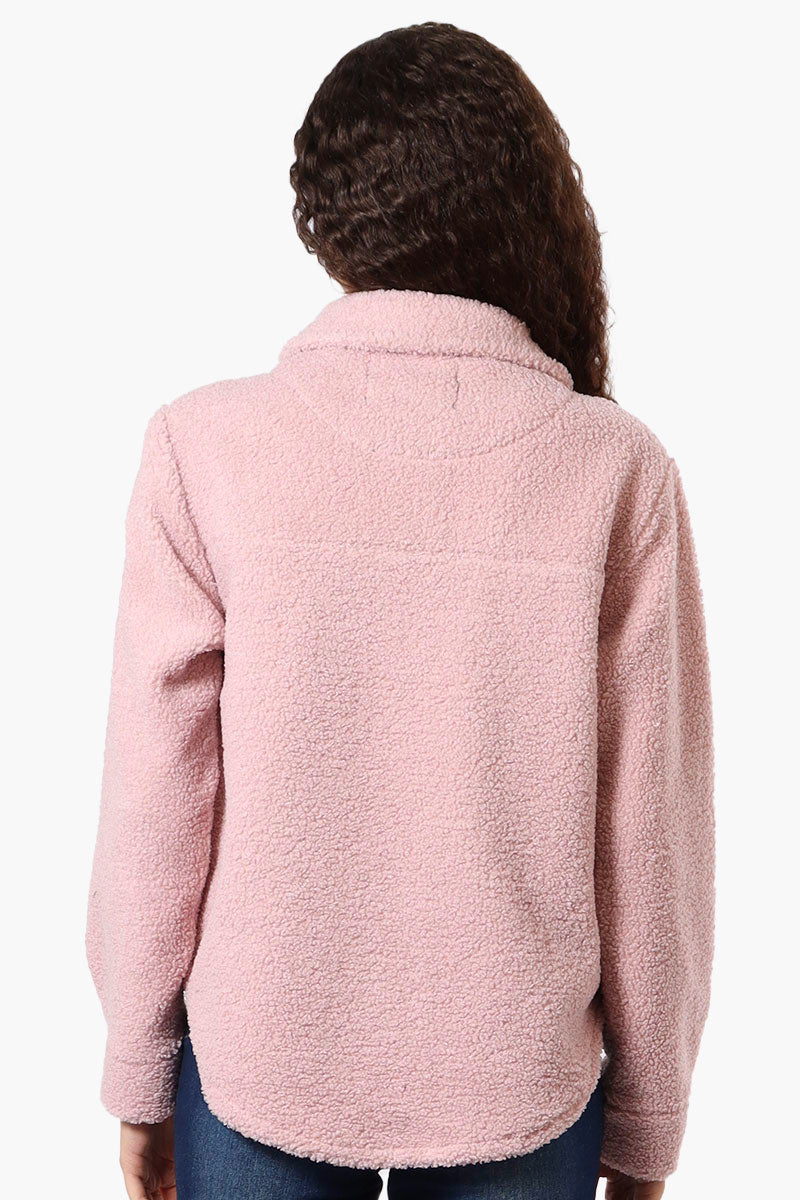 Canada Weather Gear Sherpa Lightweight Jacket - Pink - Womens Lightweight Jackets - Fairweather