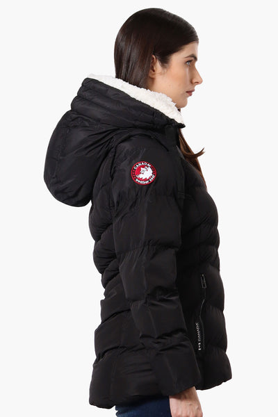 Canada Weather Gear Zip Off Sleeve Bomber Jacket - Black - Womens Bomber Jackets - Fairweather