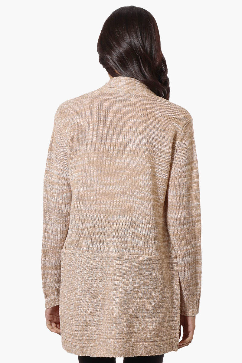 International INC Company Knit Open Wrap Cardigan - Beige - Womens Cardigans - Fairweather