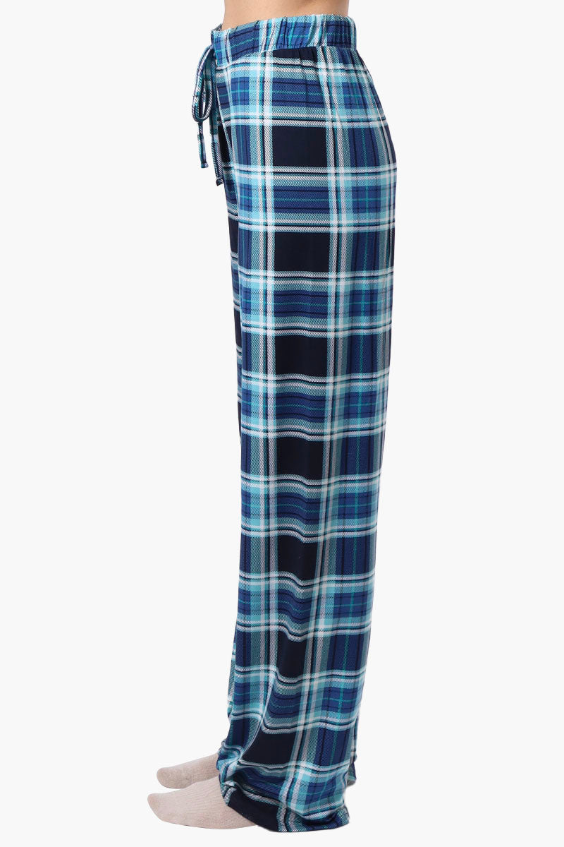 Navy plaid pajama pants sale