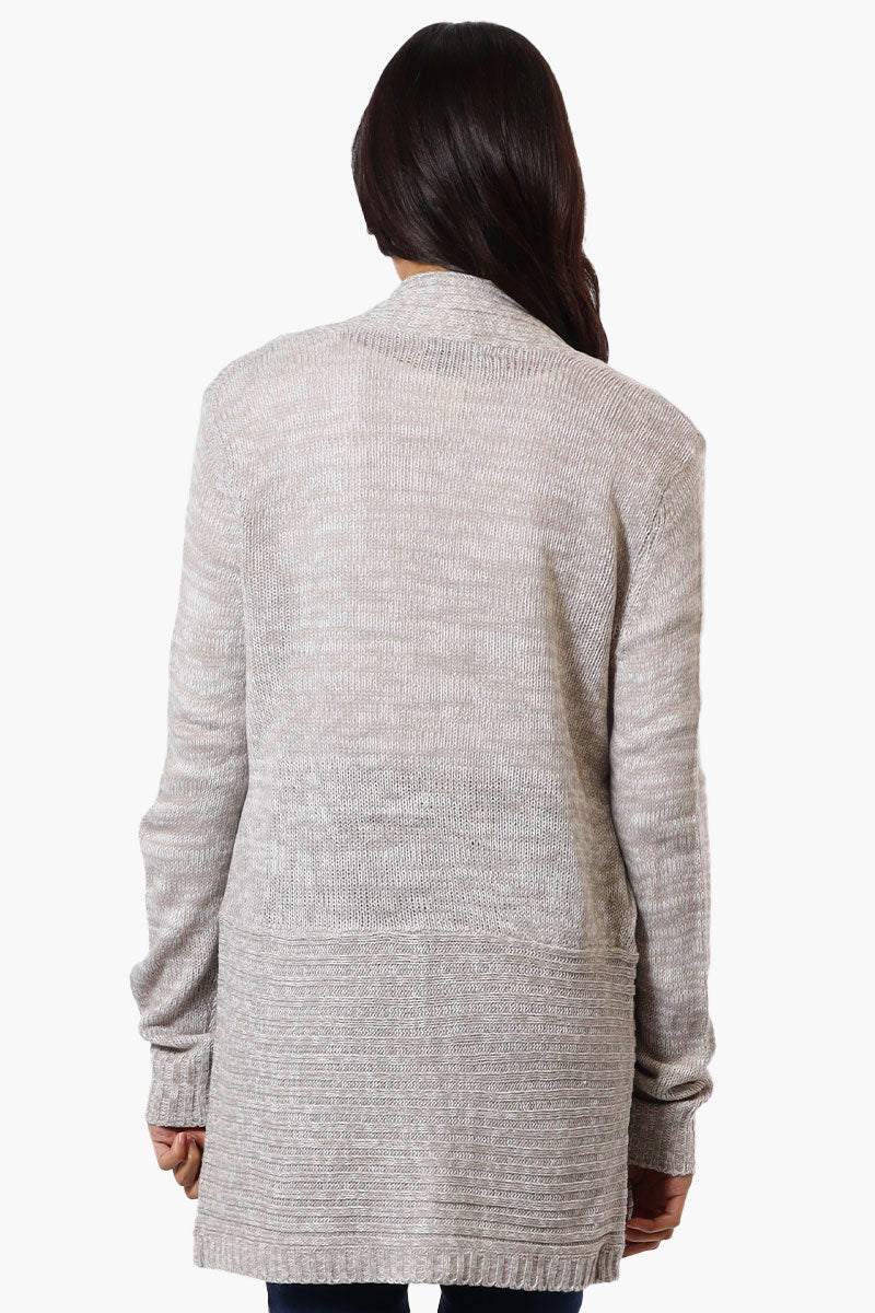 International INC Company Knit Open Wrap Cardigan - Stone - Womens Cardigans - Fairweather