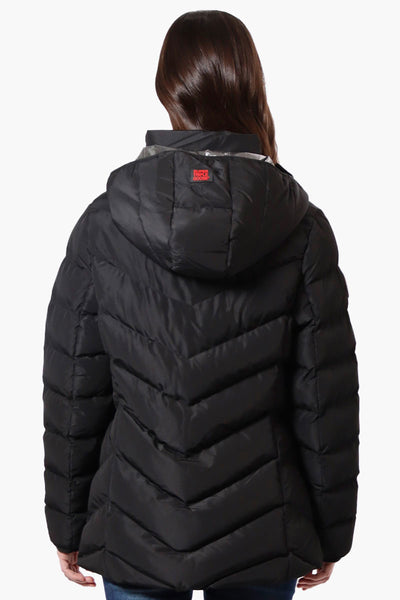 Super Triple Goose Heat Retention Lining Bomber Jacket - Black - Womens Bomber Jackets - Fairweather