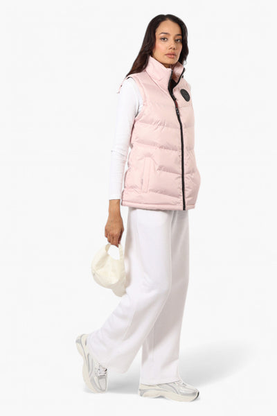 Canada Weather Gear Solid Bubble Vest - Blush - Womens Vests - Fairweather