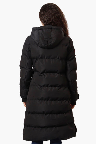 Canada Weather Gear Long Puffer Parka Jacket - Black - Womens Parka Jackets - Fairweather