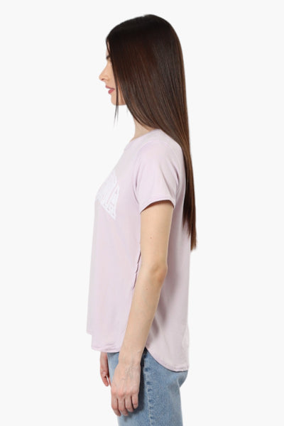 Magazine California Print Tee - Lavender - Womens Tees & Tank Tops - Fairweather