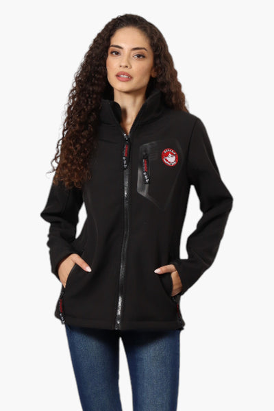 Canada Weather Gear Fleece Lined Zip Pocket Lightweight Jacket - Black - Womens Lightweight Jackets - Fairweather