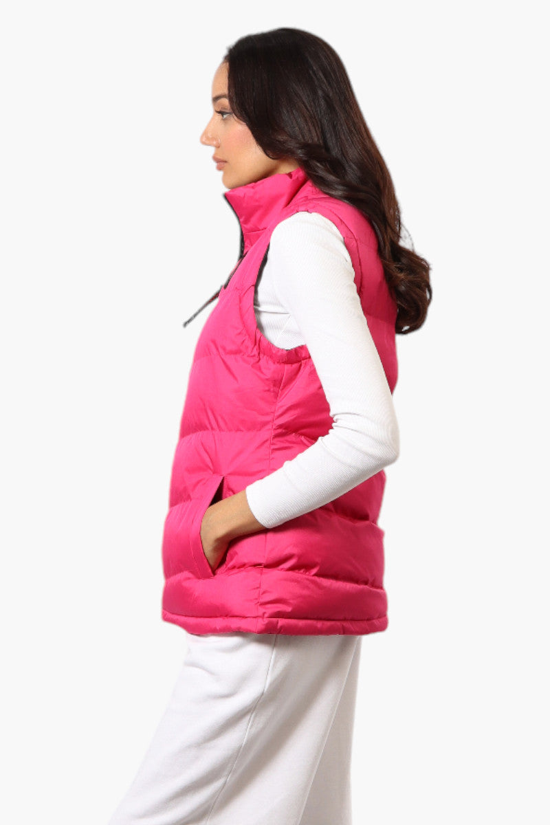 Canada Weather Gear Solid Bubble Vest - Pink - Womens Vests - Fairweather